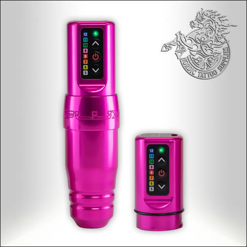 Microbeau Spektra Flux S Micropigmentation Machine - Bubblegum with additional Powerbolt