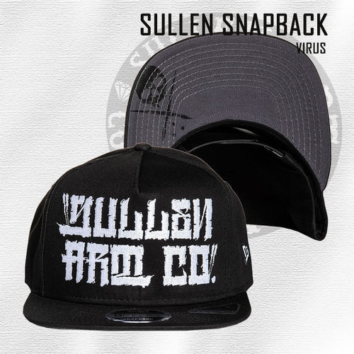 Sullen Snapback - Virus - Black