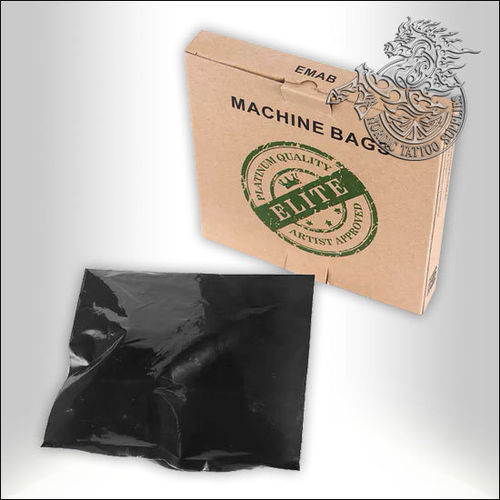 Black Machine Bags 13cmx13cm - 100pcs