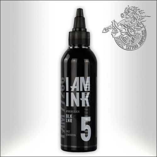 I AM INK - Black Liner 200ml - First Generation 5