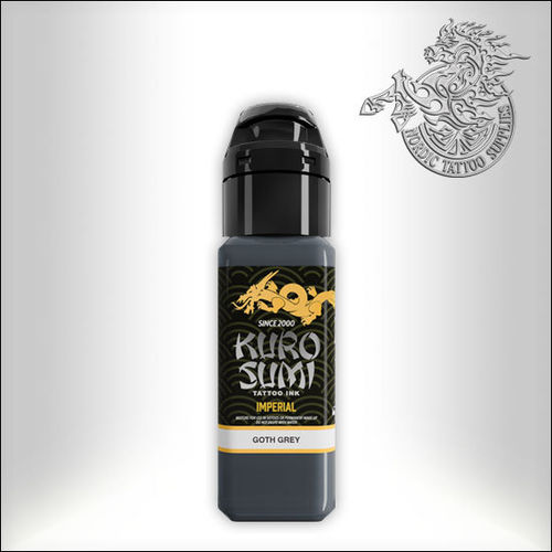 Kuro Sumi Imperial Ink - Goth Grey 22ml