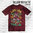 Sullen Youth - Stay Low Tee - Tawny Port Crystal Wash Red