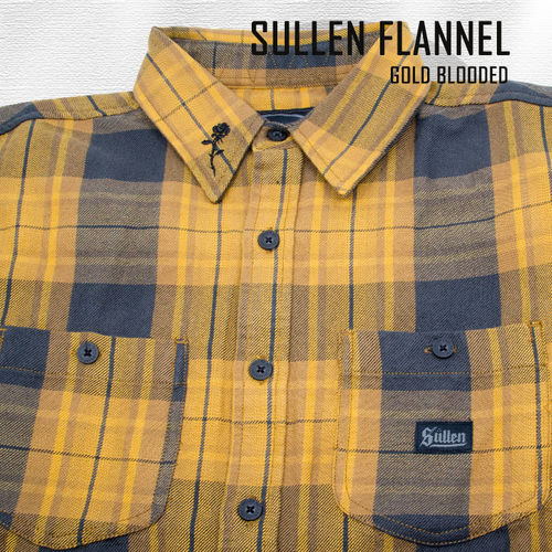Sullen - Gold Blooded Flannel - Gold