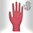 Unigloves Red Pearl Nitrile Gloves 100pcs