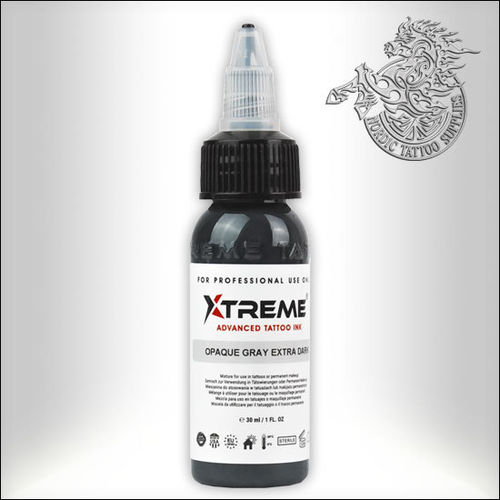Xtreme Ink 30ml Opaque Gray Extra Dark
