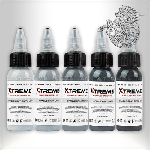 Xtreme Ink Opaque Gray Set 5 x 30ml