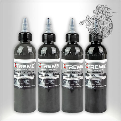 Xtreme Ink Whitewash Set 4 x 120ml