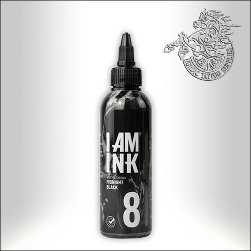 I AM INK - Midnight Black 100ml - Second Generation 8