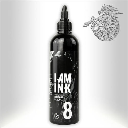 I AM INK - Midnight Black 200ml - Second Generation 8