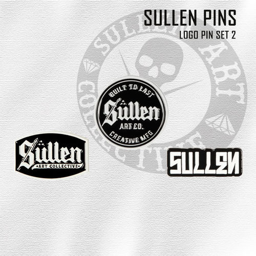 Sullen Logo Pin Set 2 Lettering