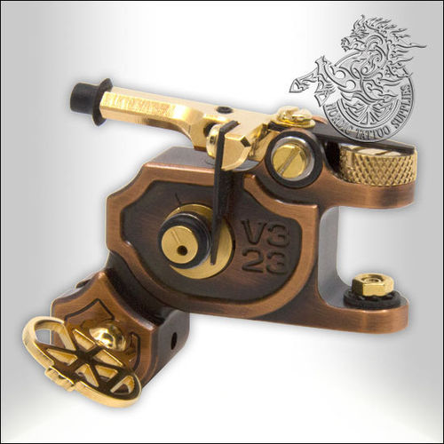 Dan Kubin - V3/23 Sidewinder - Bronze on Gold - Clipcord