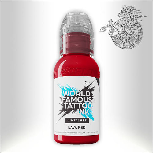 World Famous Ink Limitless 30ml - Lava Red