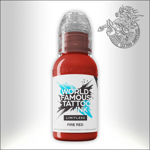 World Famous Ink Limitless 30ml Dragon - Fire Red