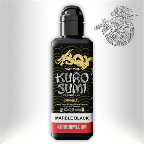 Kuro Sumi Imperial Ink - Marble Stone - Marble Black 90ml