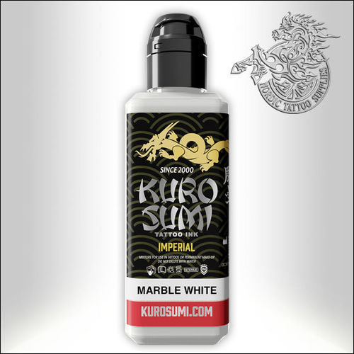Kuro Sumi Imperial Ink - Marble Stone - Marble White 90ml