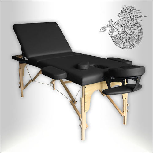 Massage Table with Adjustable Backrest