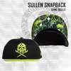 Sullen - Grime Skulls Snapback - Black