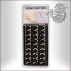 Surgical Steel Nose Studs, 24pcs