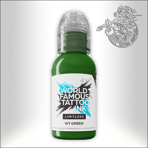 World Famous Ink Limitless 30ml - Ivy Green