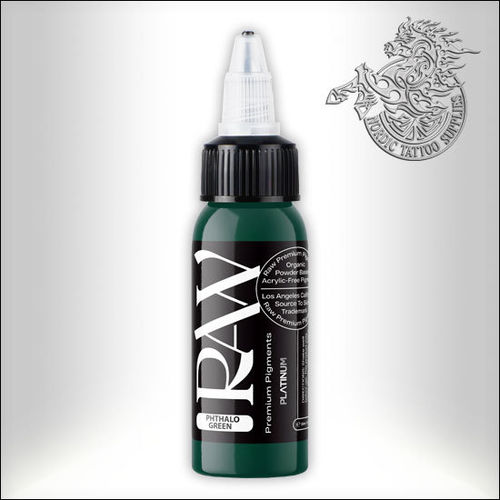 Raw Pigments 30ml Phthalo Green