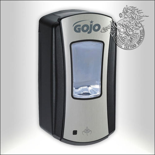 Gojo LTX-12 Soap Dispenser - Chrome/Black