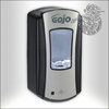 Gojo LTX-12 Soap Dispenser - Chrome/Black