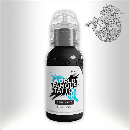 World Famous Ink Limitless 30ml - Ghost Greywash (Exp. 06/2024)