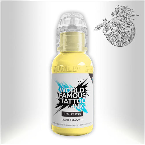 World Famous Ink Limitless 30ml - Light Yellow 1 (Exp 08/2024)