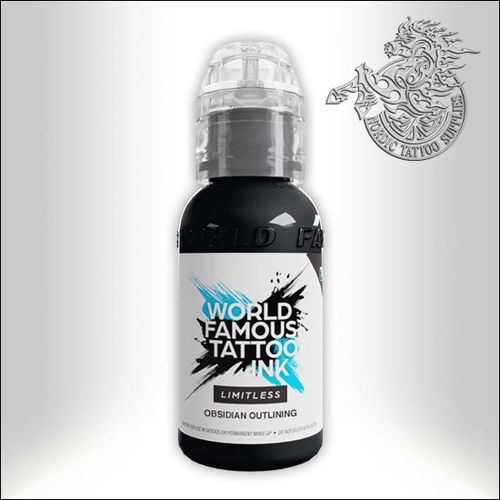 World Famous Ink Limitless 30ml - Obsidian Outlining (Exp. 09/2024)